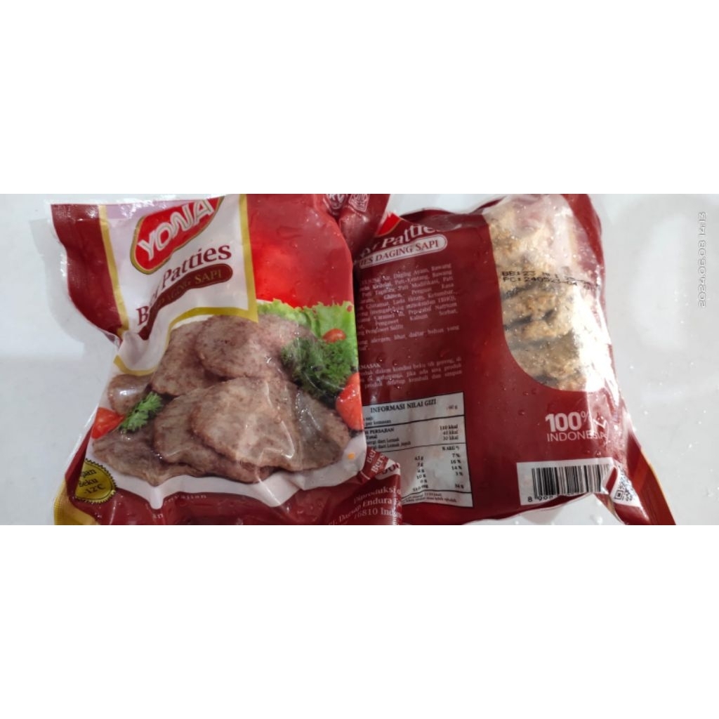 

Yona beef patties isi 6