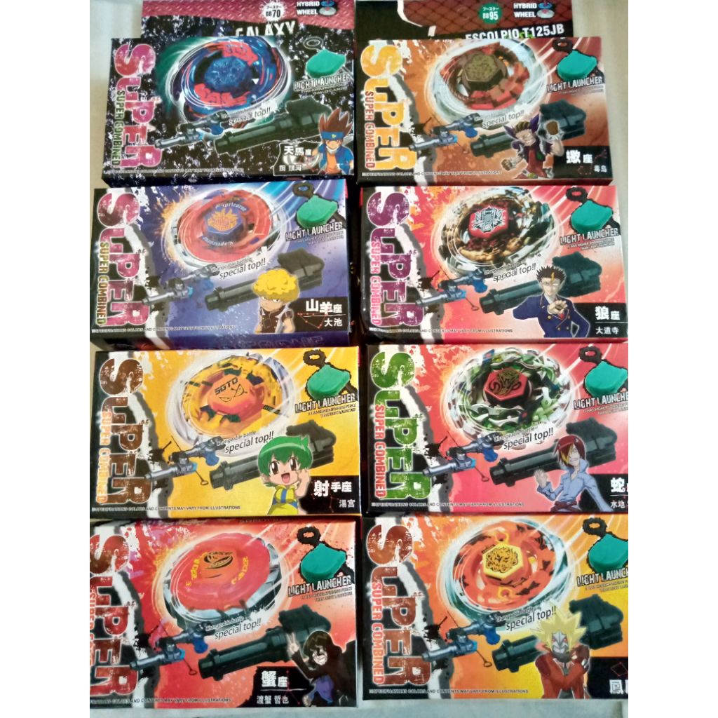 beyblade gangsing set launcher metal fusion