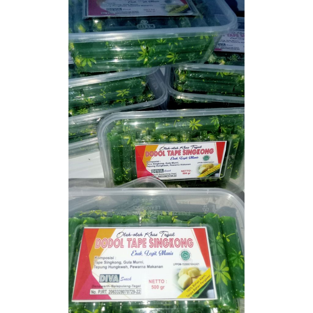 

dodol tape singkong 500 gr