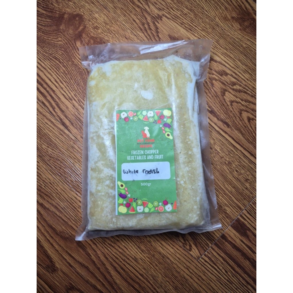 

JPS - Pet Food Recipe - 500gram - White Radish Frozen