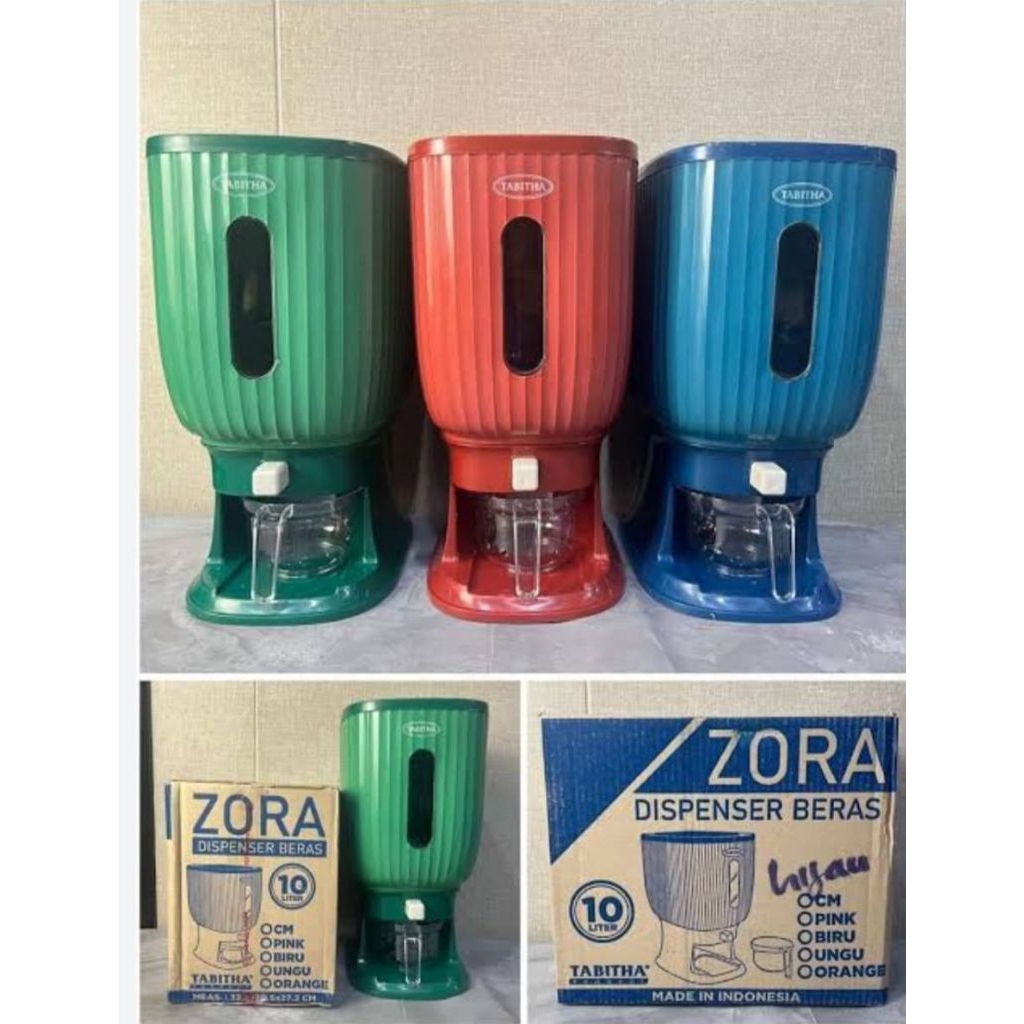 Dispenser Beras Zora 10 Liter Murah