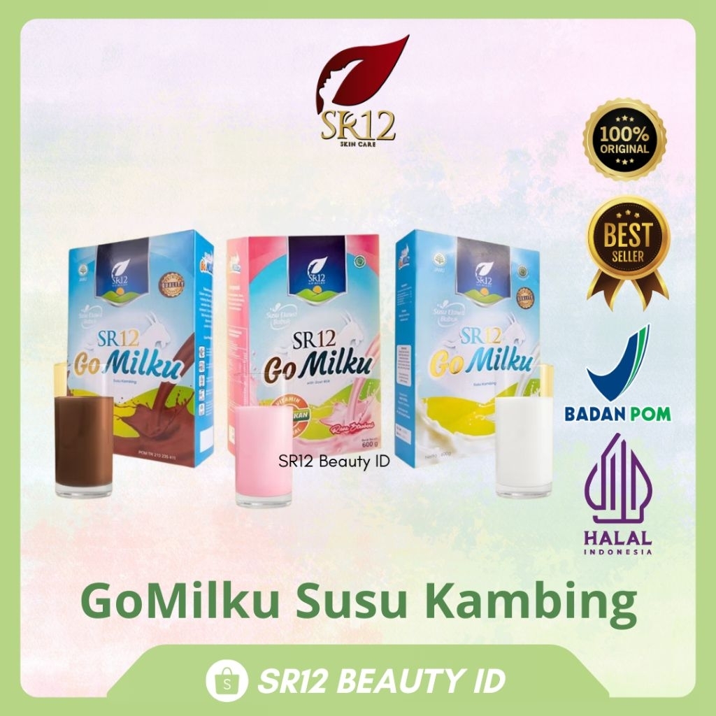 

SR12 - Susu Gomilku SR12 200 Gram Halal Susu Kambing Etawa Bubuk Kualitas Premium Kemasan Hemat