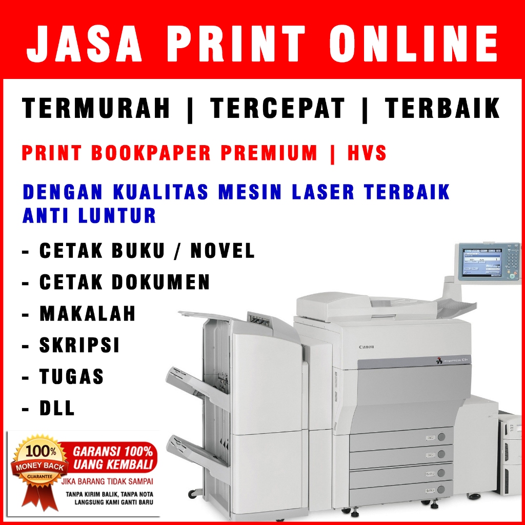 

PRINT / CETAK BUKU CEPAT , TERMURAH , TERBAIK