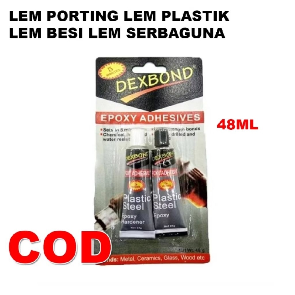 LEM PORTING LEM PLASTIK STEEL LEM BESI LEM SERBAGUNA DEXBOND
