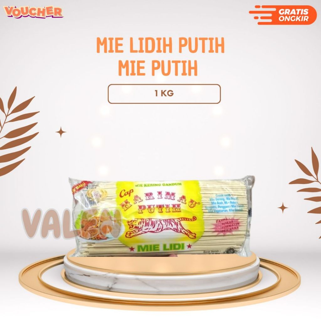 

Bahan Dasar / Bahan Mentah / Mie Kering / Mie Gandum / MIE LIDI PUTIH