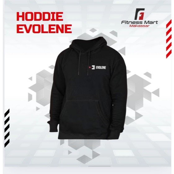 Hoodie Evolene Spesial Edition Hitam - Evolene HOODIE Jaket Evolene