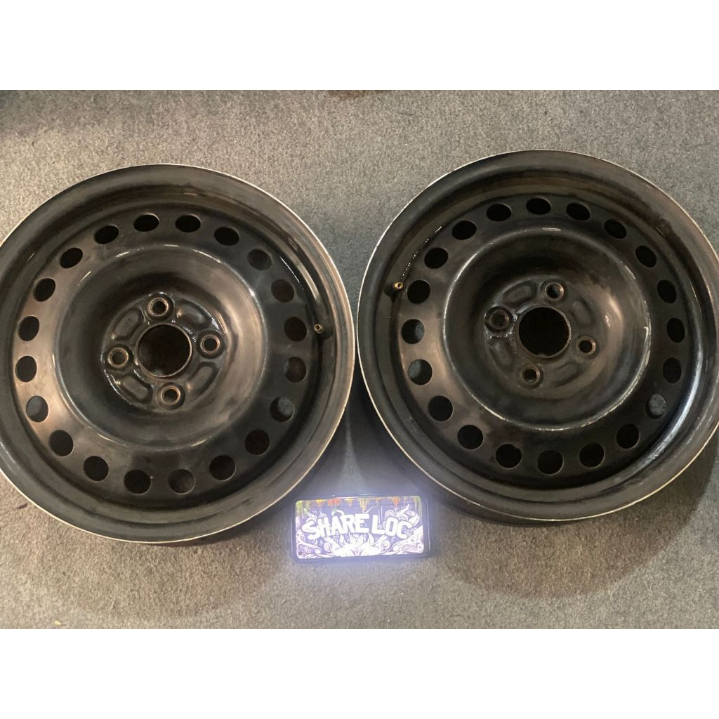 VELG KALENG MOBILIO RING 15 PCD 4 X 100 SECODN ORIGINAL SIAP PAKAI