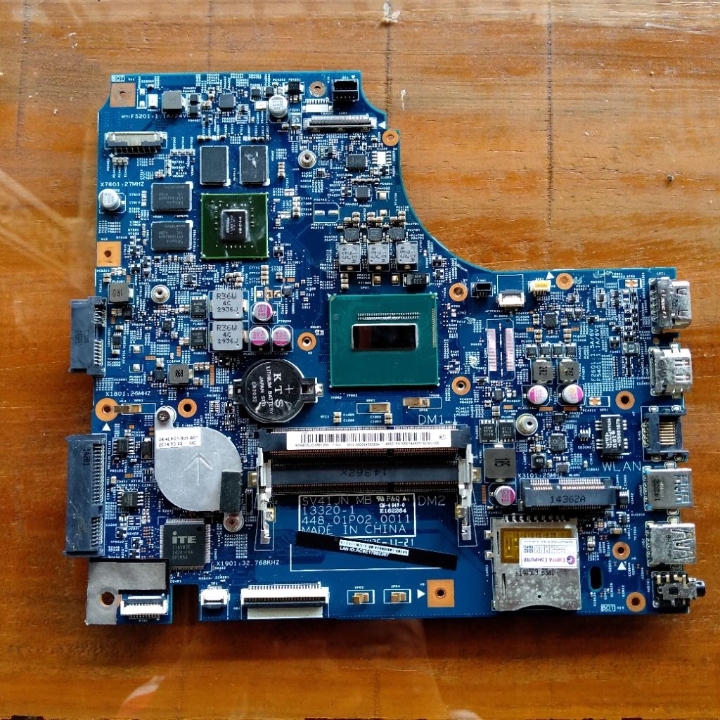 motherboard mati asus x450j core i7 gen 4 dual VGA belum servisan