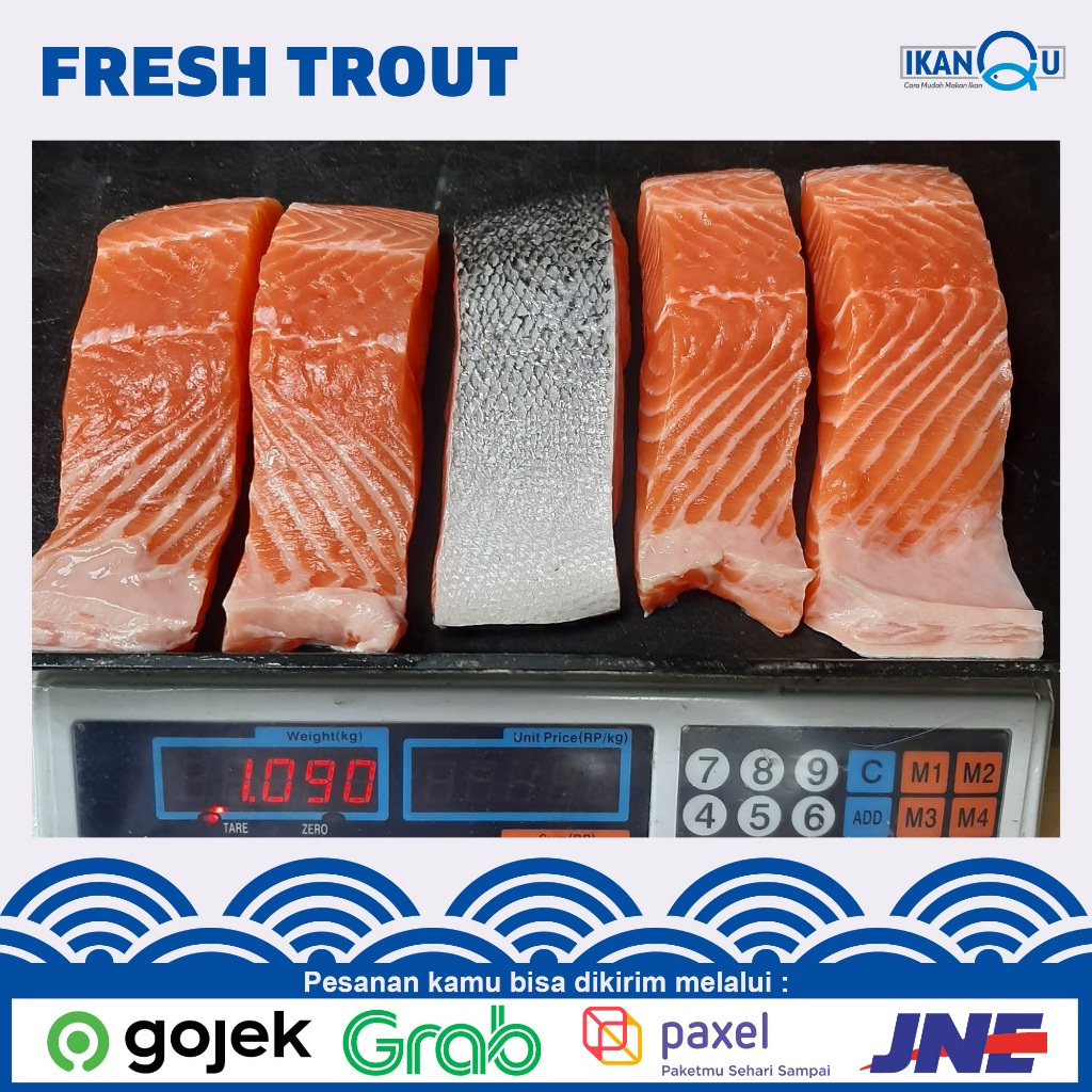 

Salmon Fillet FRESH 250 gr Sashimi Grade | salmon fillet (Norwegian Salmon Premium) Trout @1 kg | Salmon Fillet Premium - PREMIUM SALMON