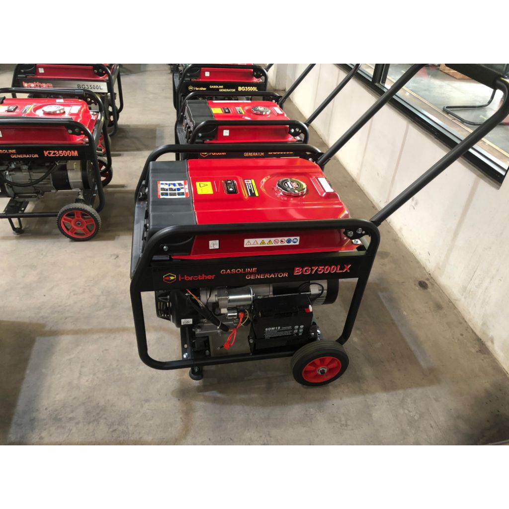 Genset Generator Set BROTHER BG-7500LX Open Type Bensin Silent 5000 watt