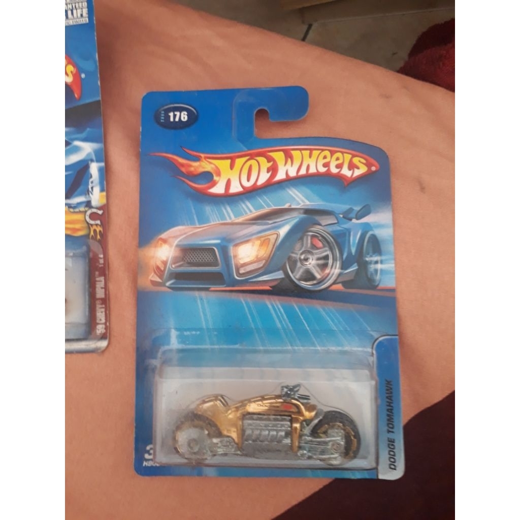 hot wheels dodge tomahawk gold