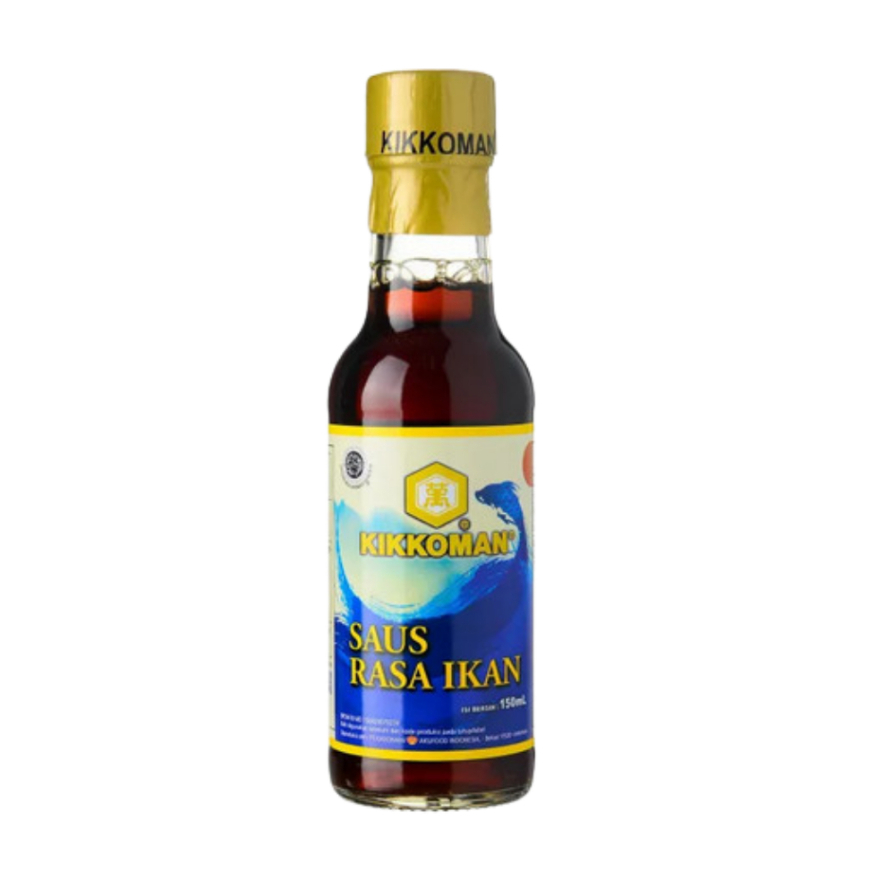 

KIKKOMAN Saus Rasa Ikan Botol 150ml Halal Lezat Fish Sauce Kecap Ikan