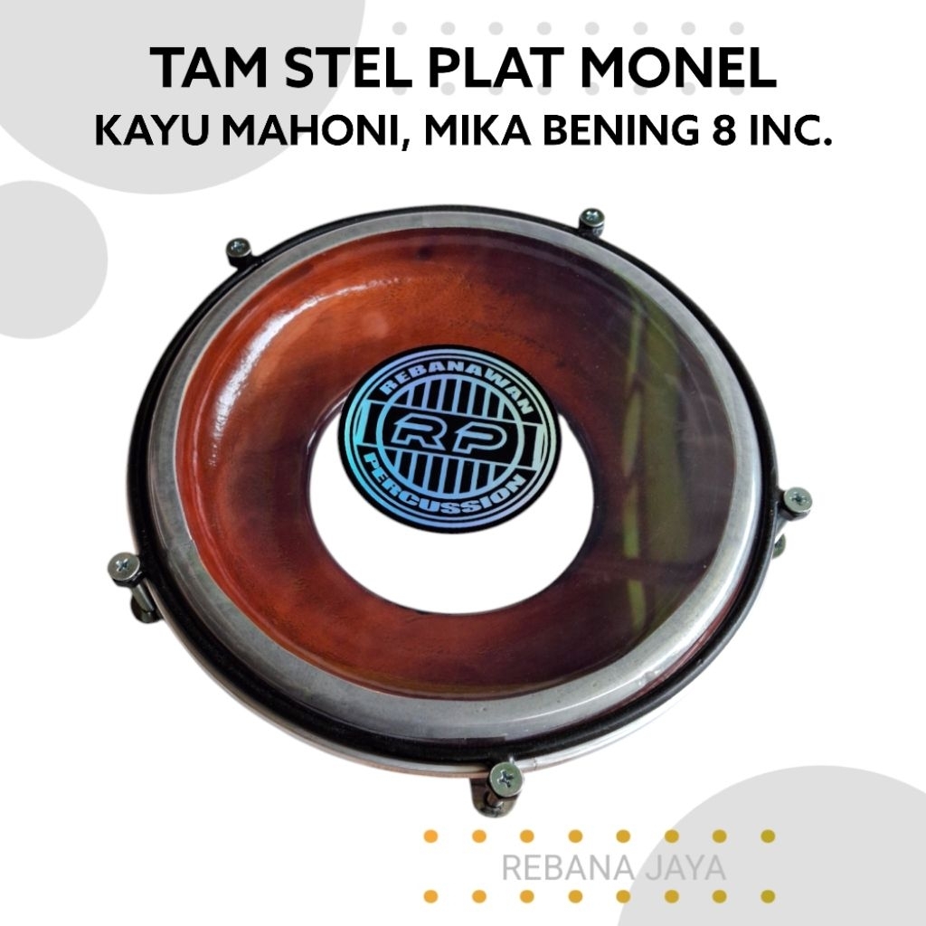 Tam Tung Stel Ring Plat Monel / Bas Tung Hadroh Natural Rebanawan