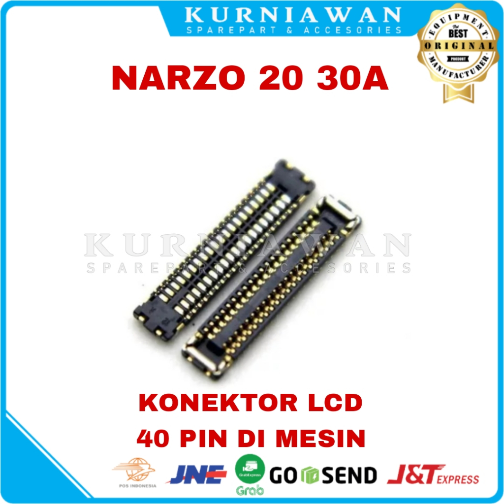 Kurniawan Konektor LCD 40 Pin Di Mesin NARZO 20 30A