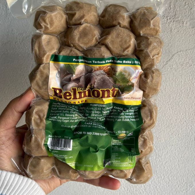 

Kirana Bakso Belmont Premium 700gr/50pcs