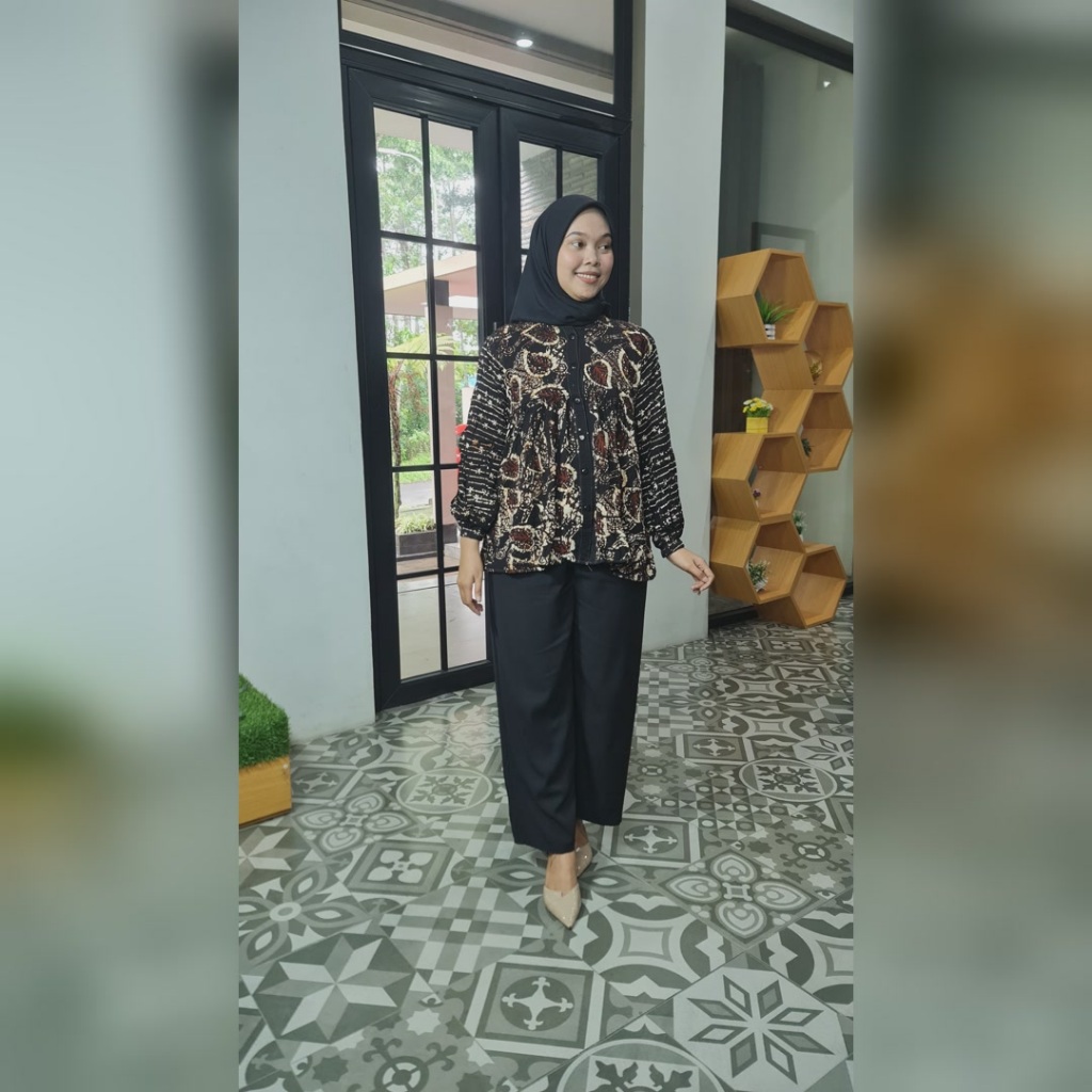 Setelan Twill Terbaru Ori Bee Batik Pekalongan