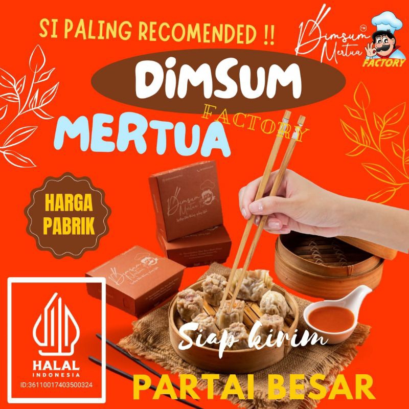 

HARGA PABRIK! DIMSUM MEDIUM PREMIUM KEMASAN VACUM ISI 25PCS ! PABRIK DIMSUM MERTUA FAVTORY