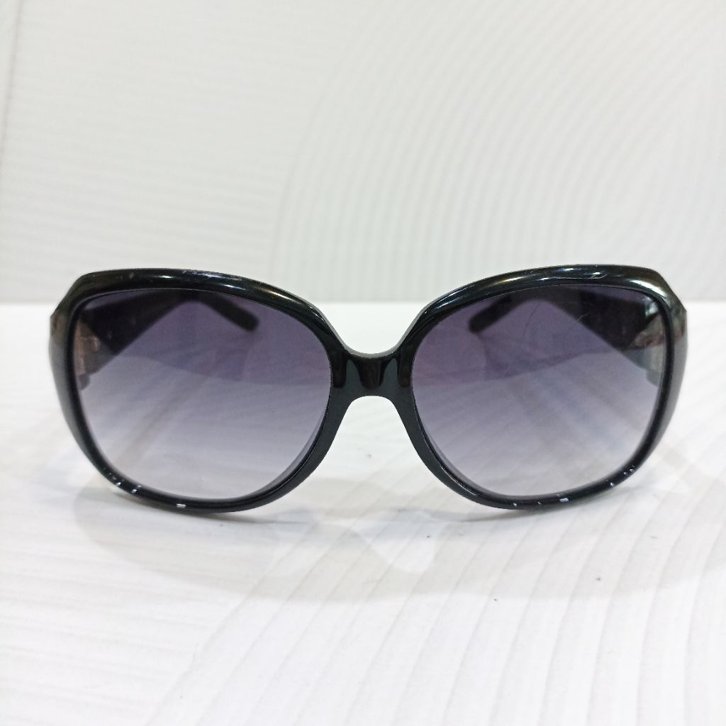 Gucci GG Horsebit Oversized Sunglasses Black Kacamata Hitam Wanita Cewek Perempuan Original Asli