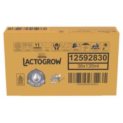 

Lactogrow Susu UHT Madu Vanila Kotak 36 x 135 ml - Karton