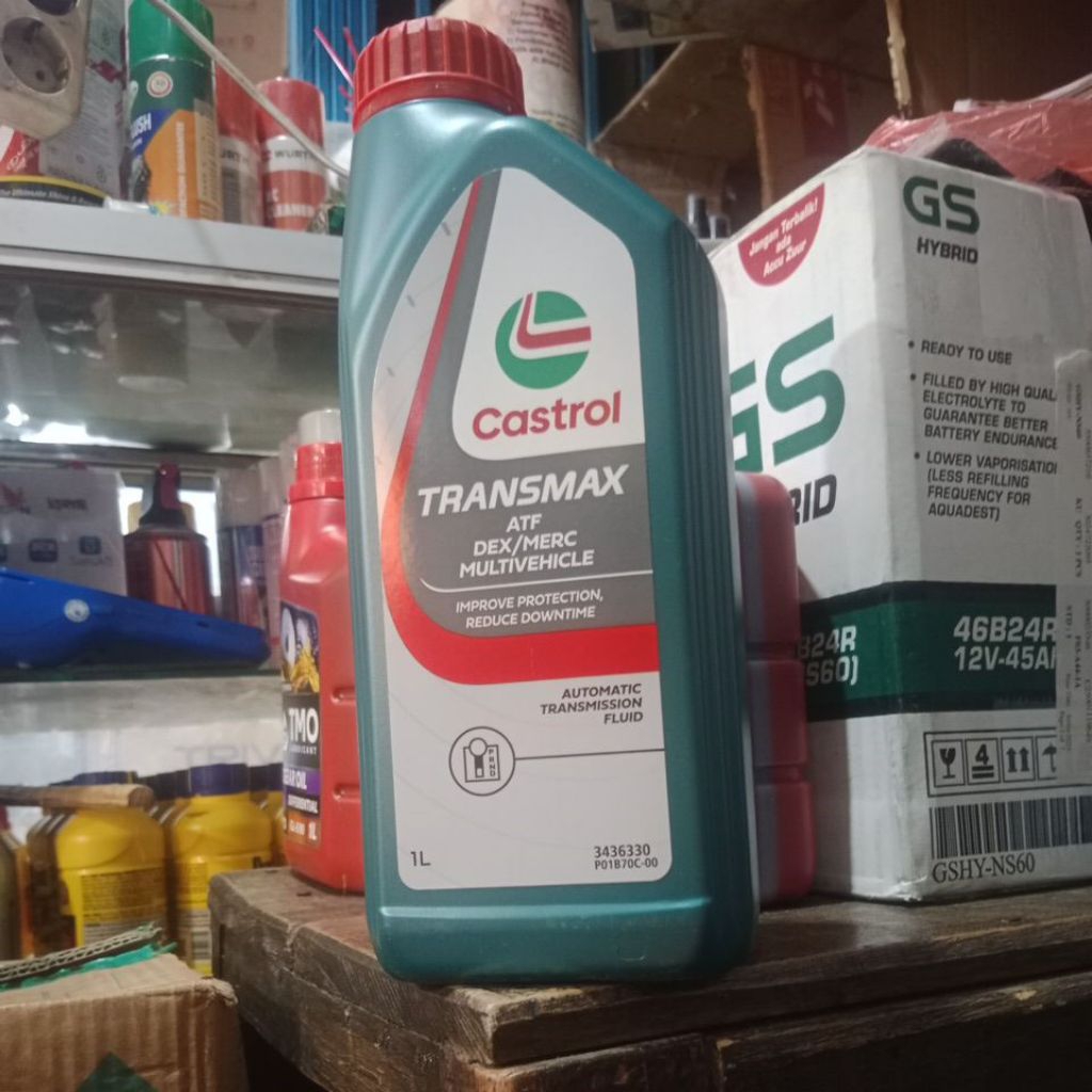 Castrol Transmax Oli Matic/ATF Untuk Segala Jenis Mobil