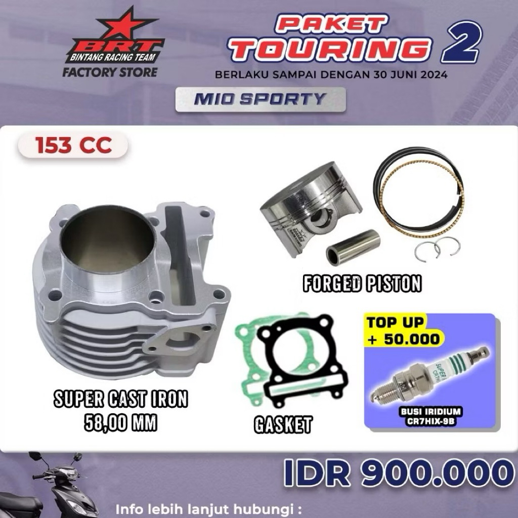 BLOK BRT MIO SPORTY MIO OLD MIO NEW ORIGINAL  BRT