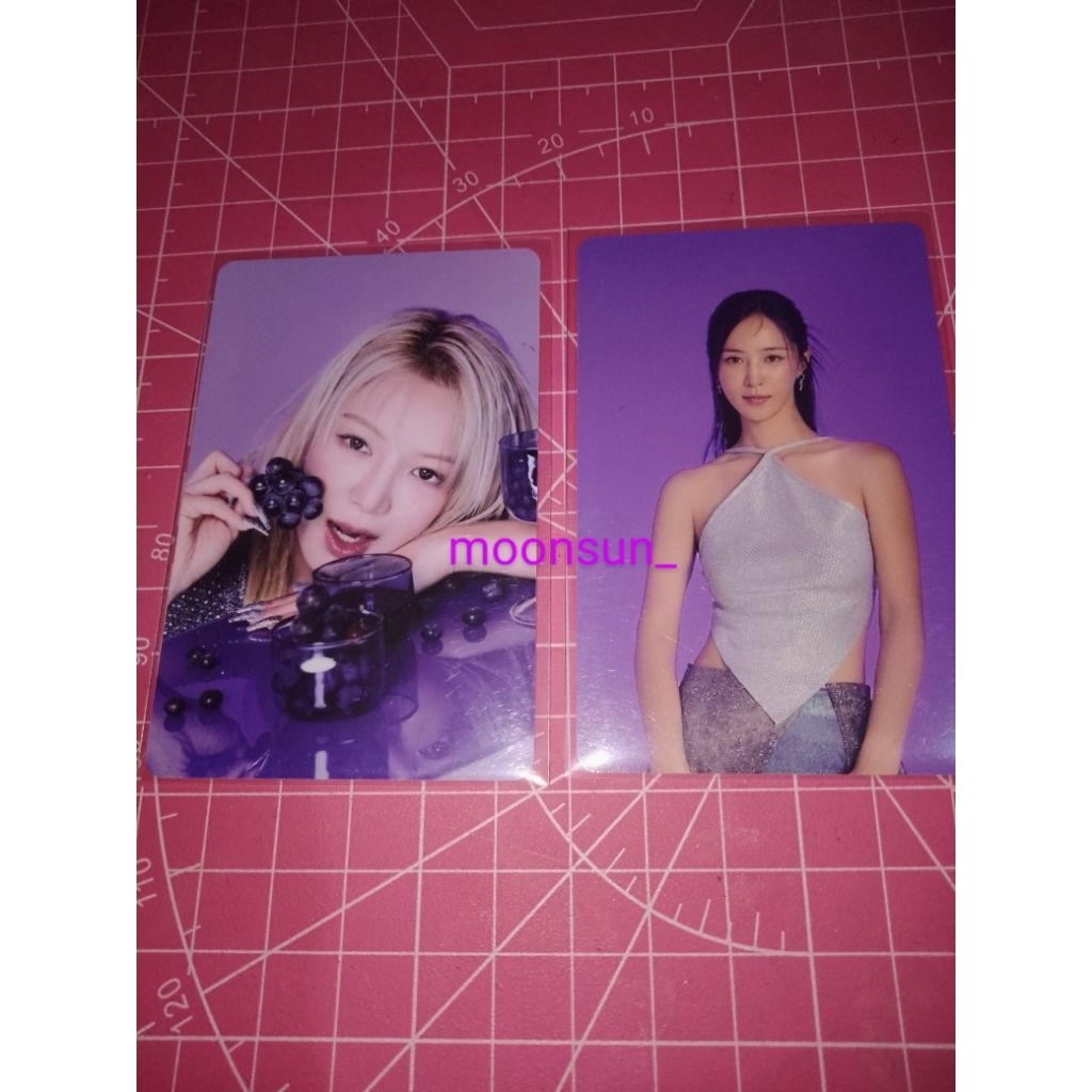 Season Greeting SNSD Girls Generation PC Yuri Hyoyeon