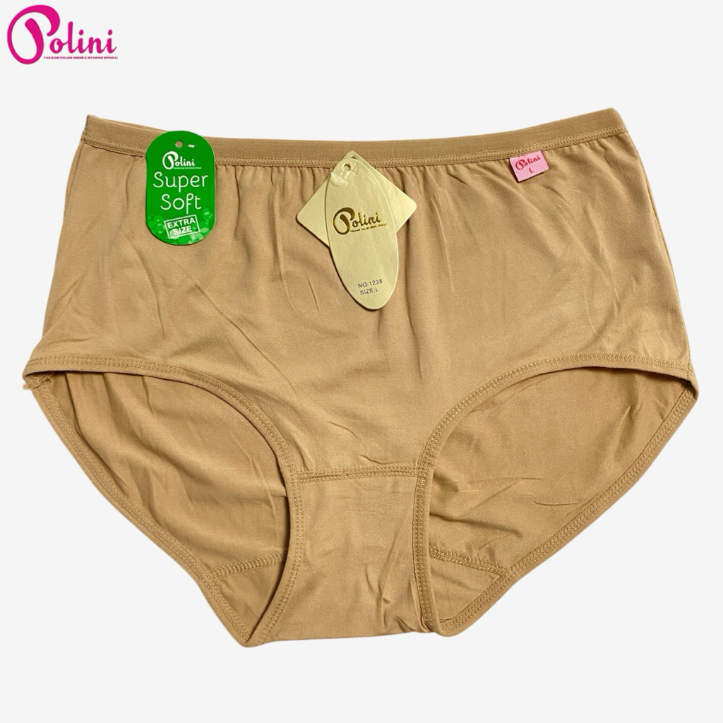 Polini 1238 | Celana Dalam Wanita Jumbo | CD Extra Size M - XXL