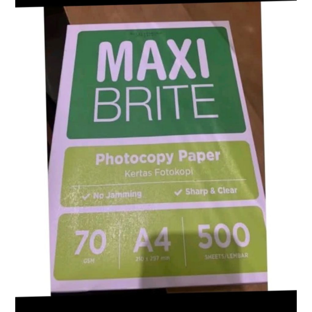 

Kertas MAXI BRITE A4