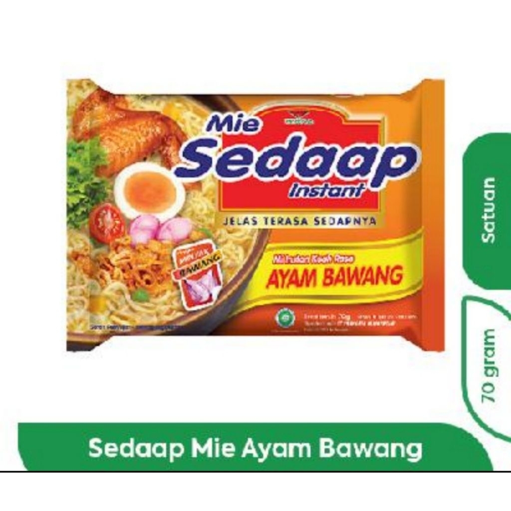 

SEDAAP MI INSTAN AYAM BAWANG70gr ( 1 DUS )