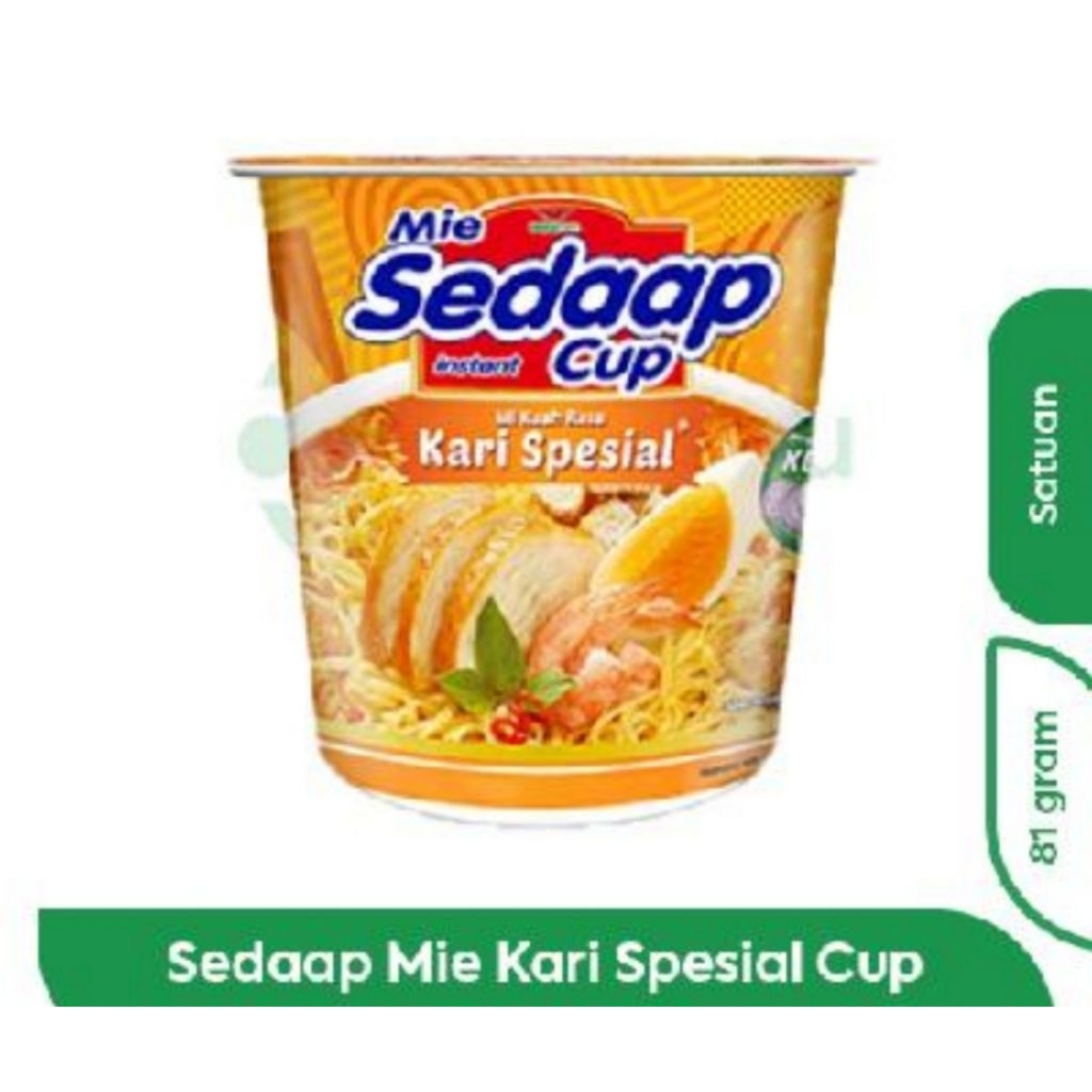 

SEDAAP MI INSTAN KARI SPECIAL CUP 85gr