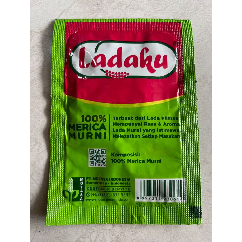 

3Pcs Lada Bubuk Ladaku 100& Merica Murni