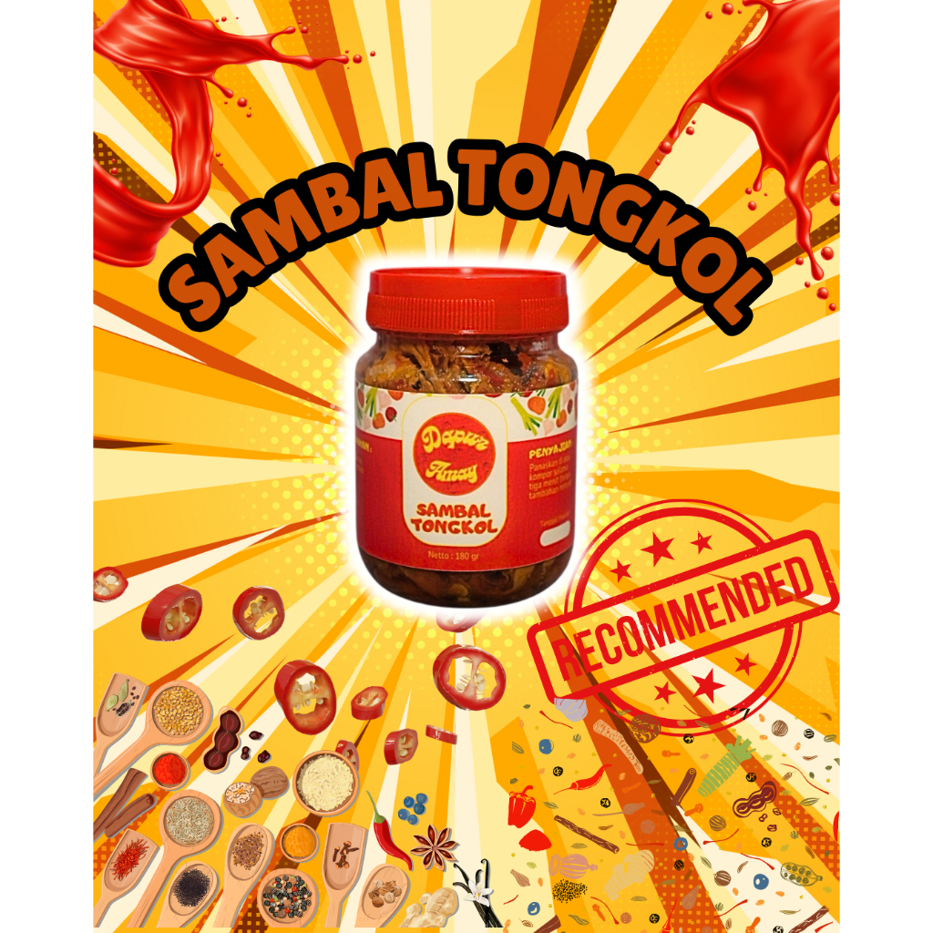 

SAMBEL TONGKOL MERAH SAMBEL MERAH 180gr