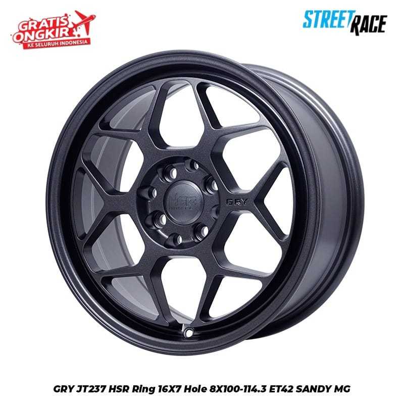 Velg Mobil Avanza Mobilio Jazz Yaris HSR Gry Ring 16 Warna Gold Menyala