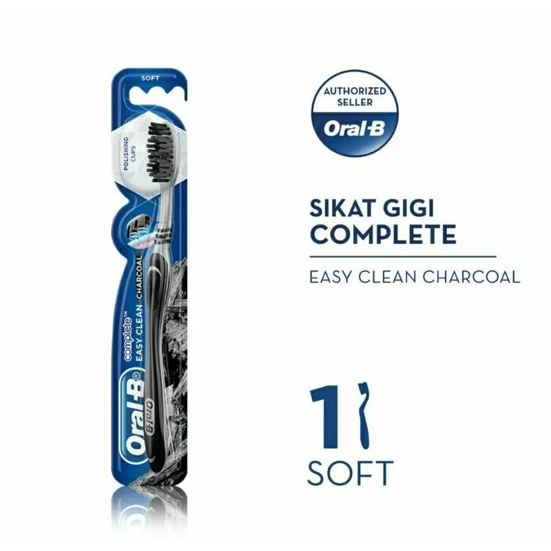 Sikat Gigi sensitif Oral B Soft Brush / Sikat gigi Mengandung Arang Oral B