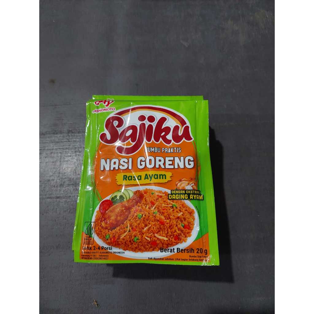 

SAJIKU Bumbu Praktis Nasi Goreng Rasa Ayam Kemasan Sachet 20 gram