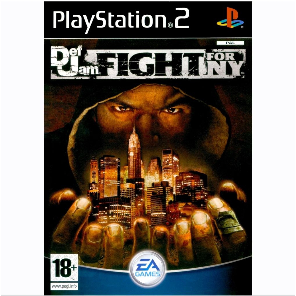 Kaset DVD Game Def Jam Fight for NY - Kaset game ps 2 - Kaset game ps2 original - Kaset DVD Game ps2