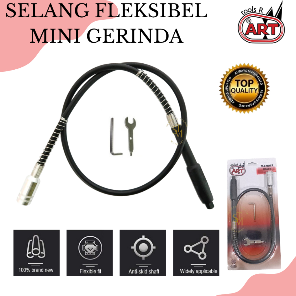 Selang Fleksibel Mesin Bor Tunner Tuner Mini Grinder Gerinda ART