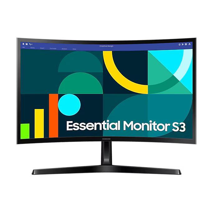 LED Monitor Samsung Essential 24" Inch S24D366GAE FHD 100Hz VA Curve