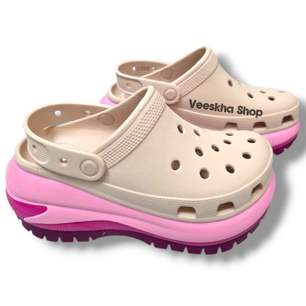 CROCS MEGA CLOG WANITA/CROCS MEGA CLOG/CROCS WANITA/SANDAL CROCS