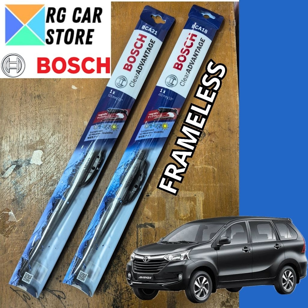 Wiper Bosch Avanza/Xenia 2015-2018 Original Bosch Advantage Frameless