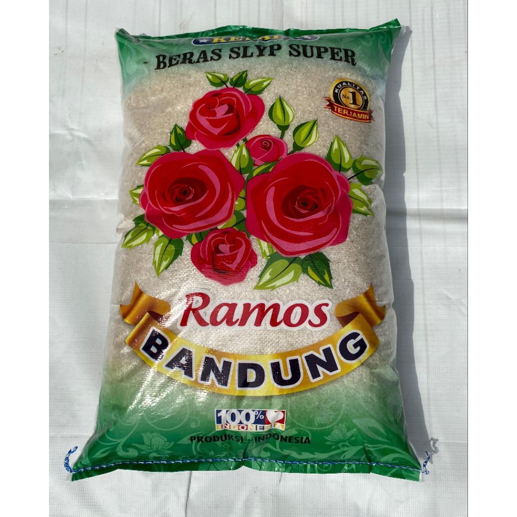 

(Khusus Instant Kota Malang) Beras Ramos 25Kg - Beras Berkualitas Tinggi - Beras, Pulen