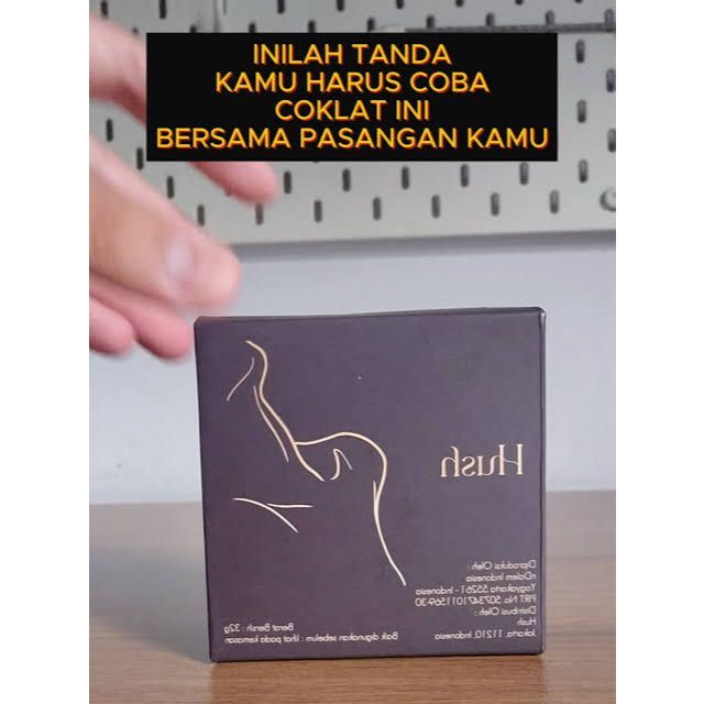 

Hush Chocolate Dark Coklat For Women And Men Original Manis Coklat