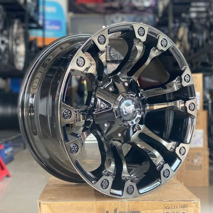 Velg Offroad Ring 18 Buat Mobil Pajero, Hilux, Strada, Velg Racing Hsr Wheel Lumbis