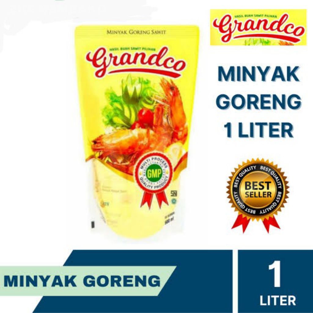 

GRANDCO Minyak Goreng Pouch 500L