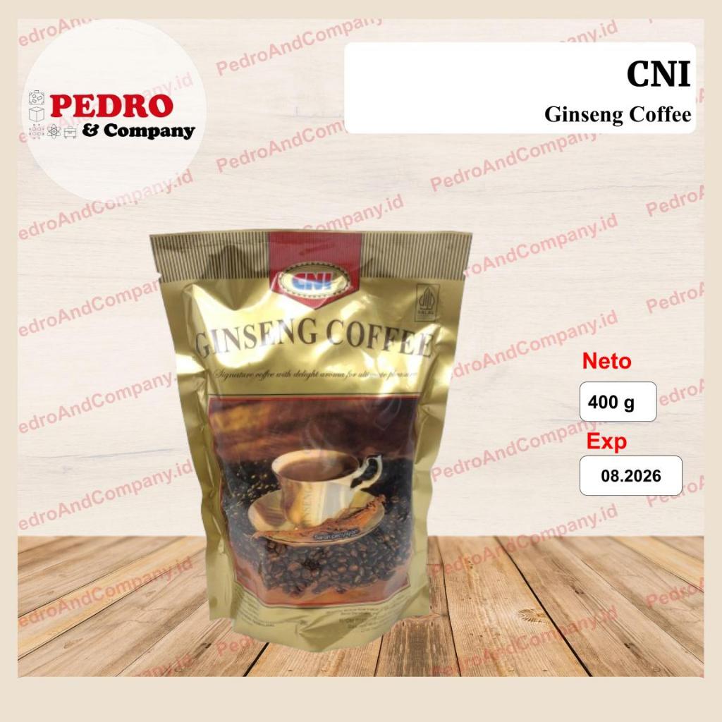 CNI ginseng coffee kuat 400 gr 20 sachets x 20gr - instant kopi
