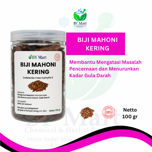 

BY KIMIA & HERBAL - Biji Mahoni Kering Tanpa Campuran / Mahoni Kering / Herbal Mengatasi Pencernaan