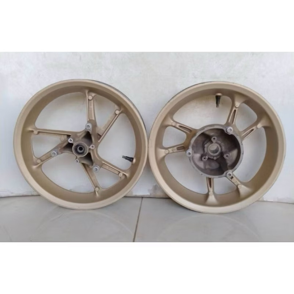 pelek resing nmax old depan belakang bekas ori siap pakai