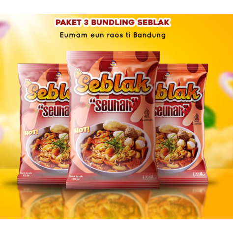 

Paket Seblak (3 Pcs) - Makanan Khas Bandung Instan - Pedes Gurih