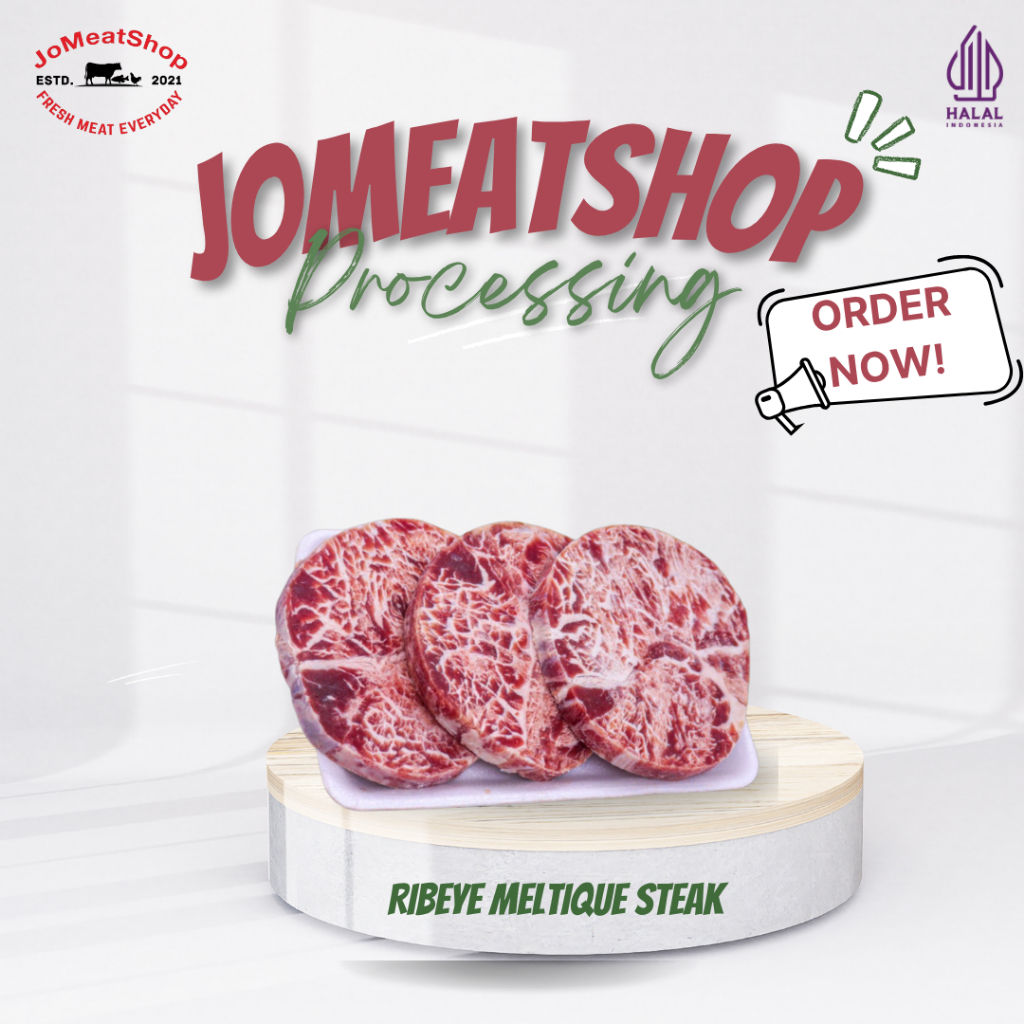 

BEEF STEAK RIBEYE MELTIQUE 200Gr DAGING SAPI