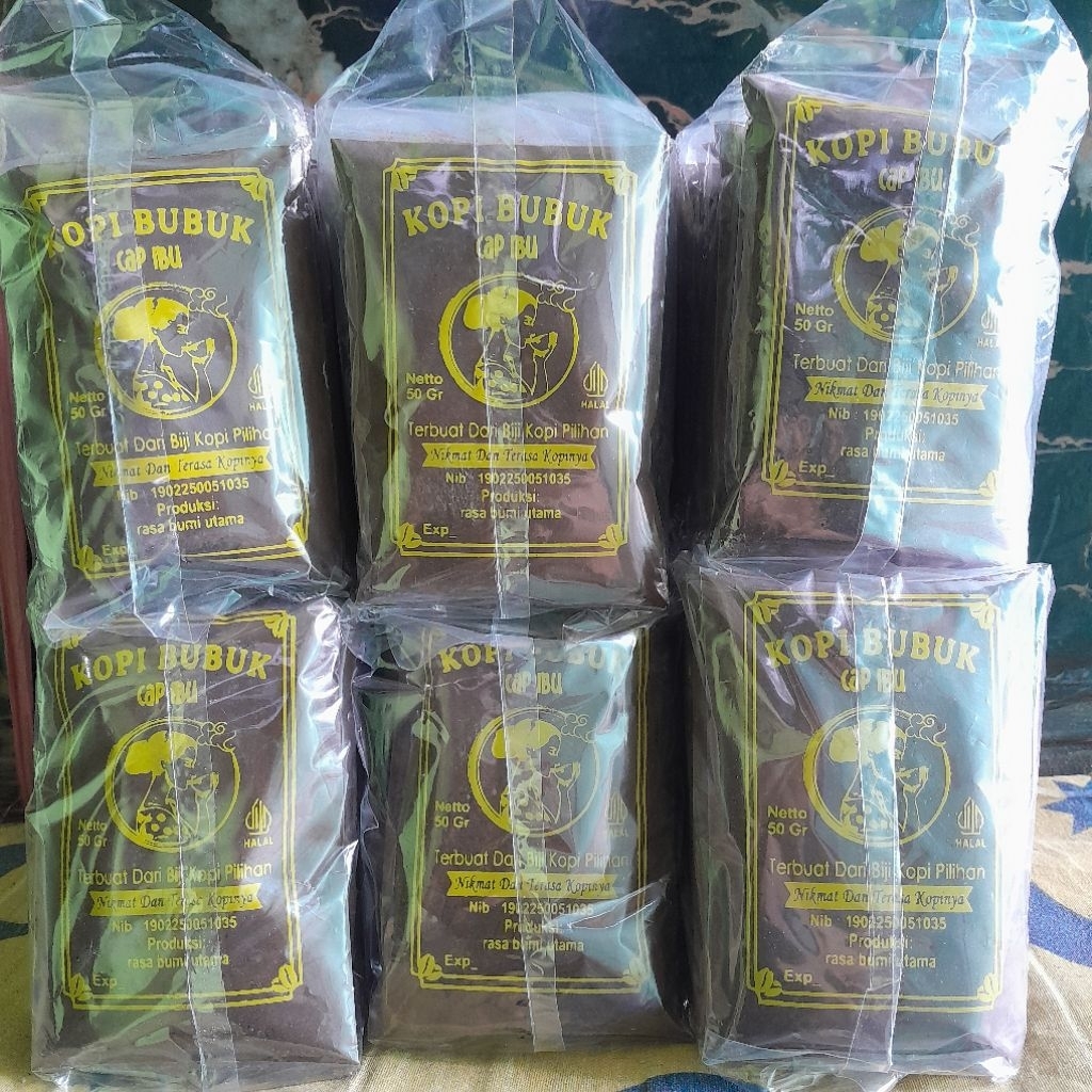 

Kopi Bubuk Cap Ibu – Kopi Hitam Bubuk Tradisional Asli (1 Pak)